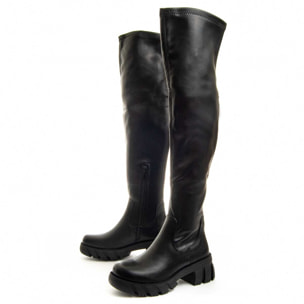 Botas de Plataforma - Negro - Altura: 5 cm