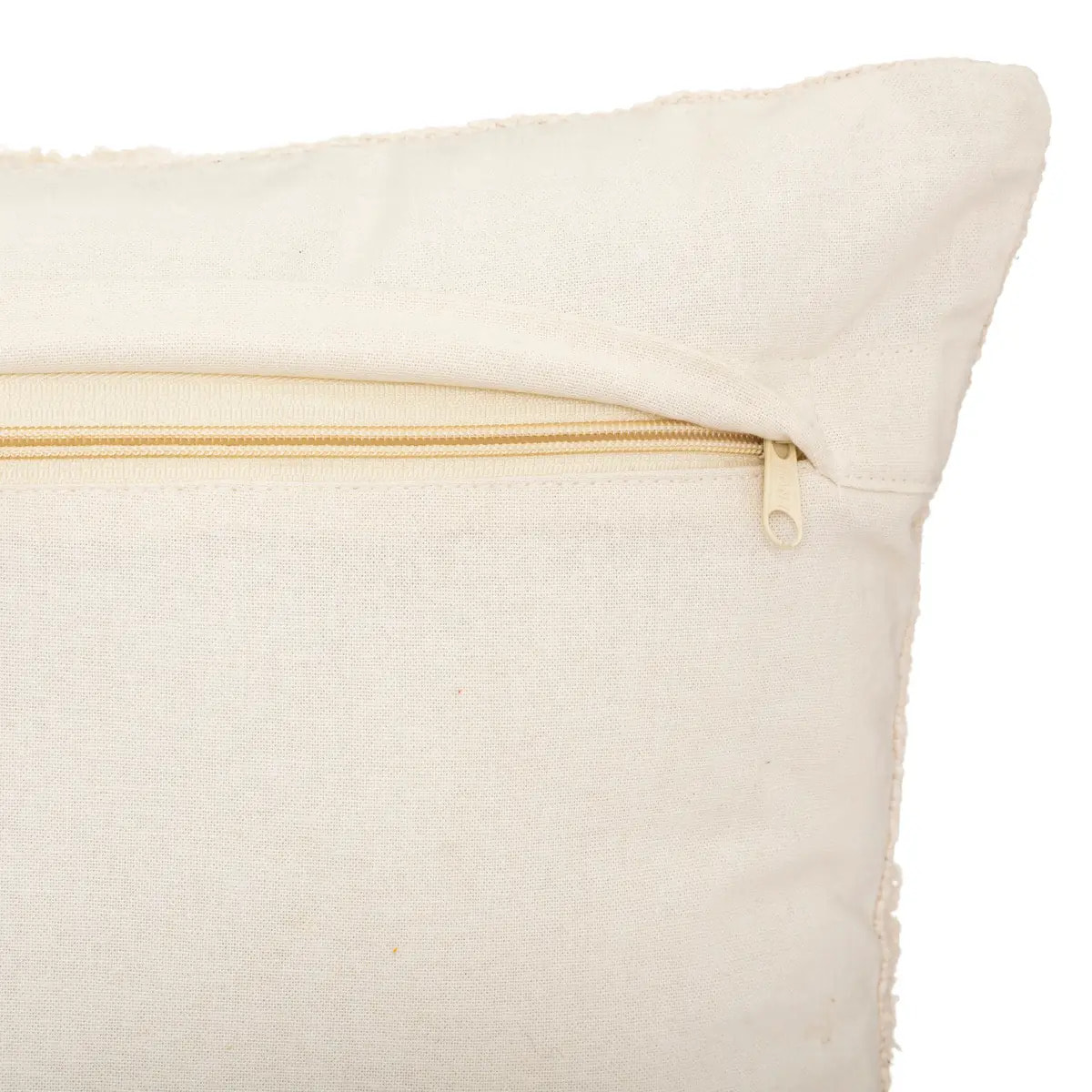Coussin "Inca" coton tufté 40x40cm