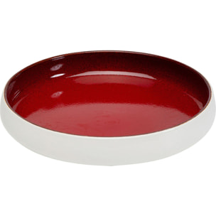 Assiettes creuses Colorino rouges 21cm set de 6 Kare Design