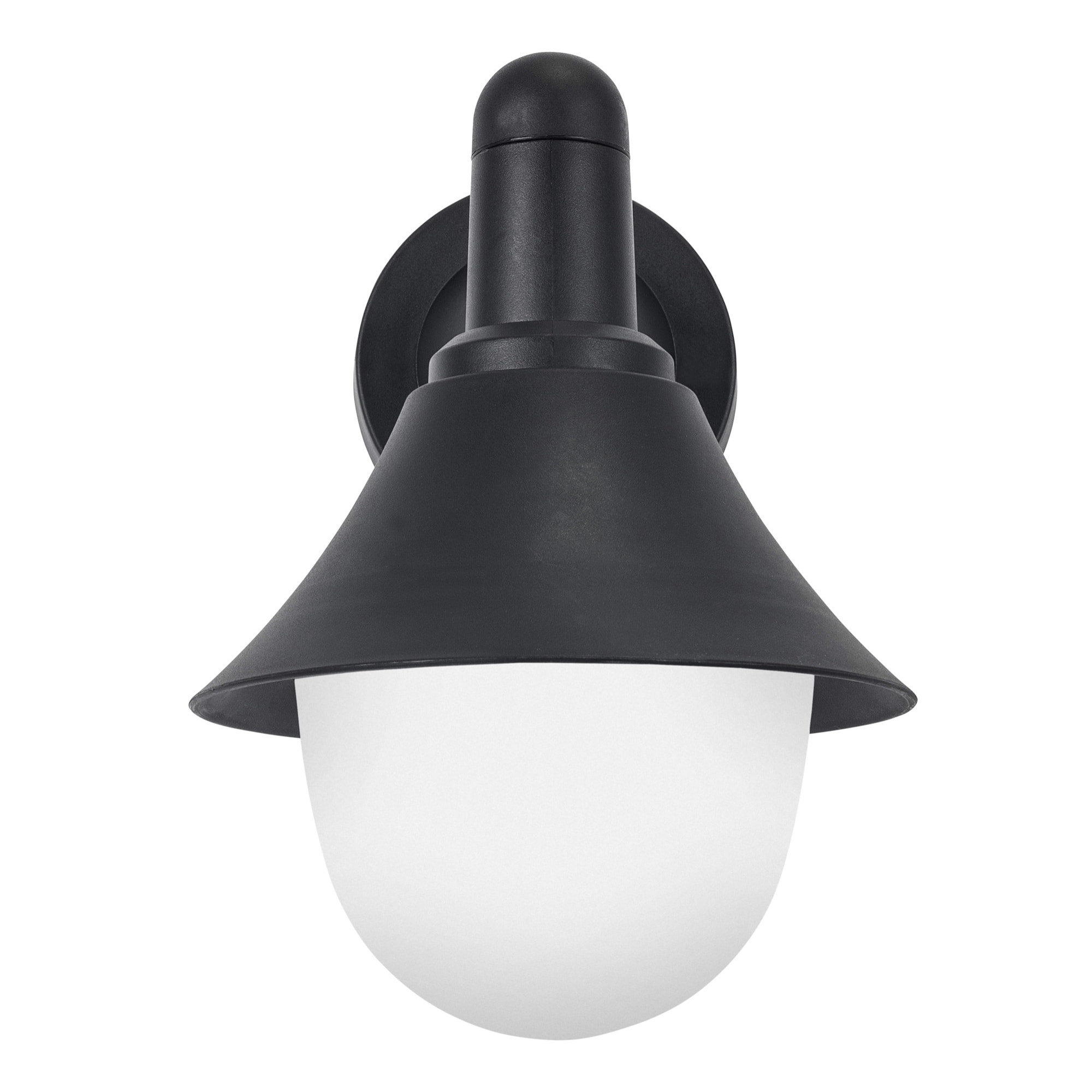 Forlight Alan aplique en negro para bombilla E27