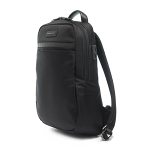 Zaino uomo Silvano Elite - Tessuto & Ecopelle - Casual - 28.0 x 45.0 x 20.0 cm