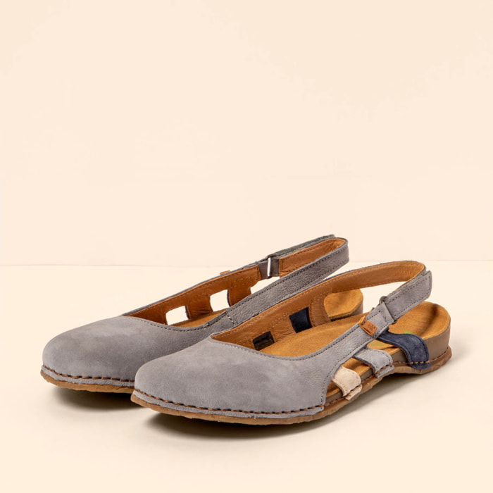 Sandalias N5817 NOBUCK LAVADO MULTI DENIM /PANGLAO color Multi denim