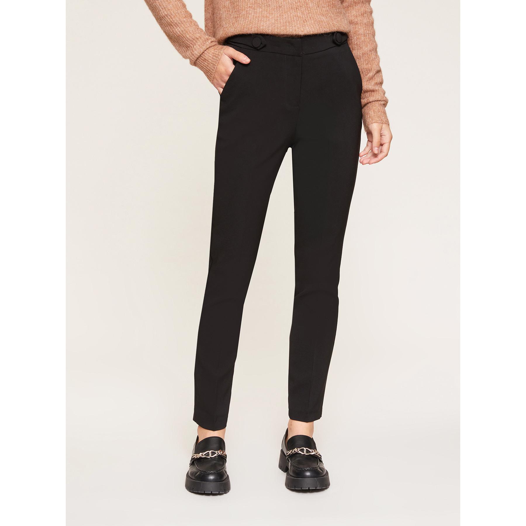 Motivi - Pantalones skinny formales - Negro