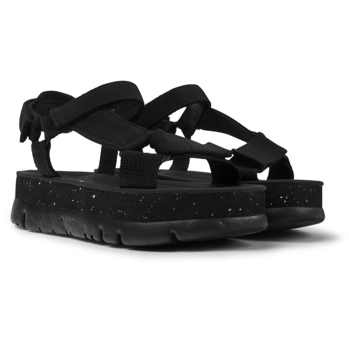 Sandalias - CAMPER Oruga Up - Negro - Tejido