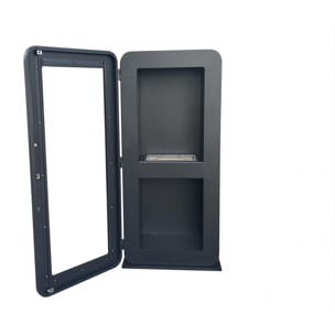 Estufa de etanol vertical con puerta de seguridad CARITES PURLINE