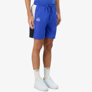 Kappa - Pantaloni Corti Uomo Blu - Logo Gaggio