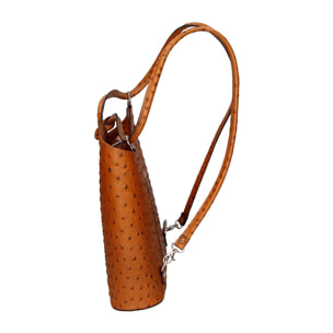Zaino da donna in vera pelle - Modello Charlotte - 28.0 x 25.0 x 9.0 cm