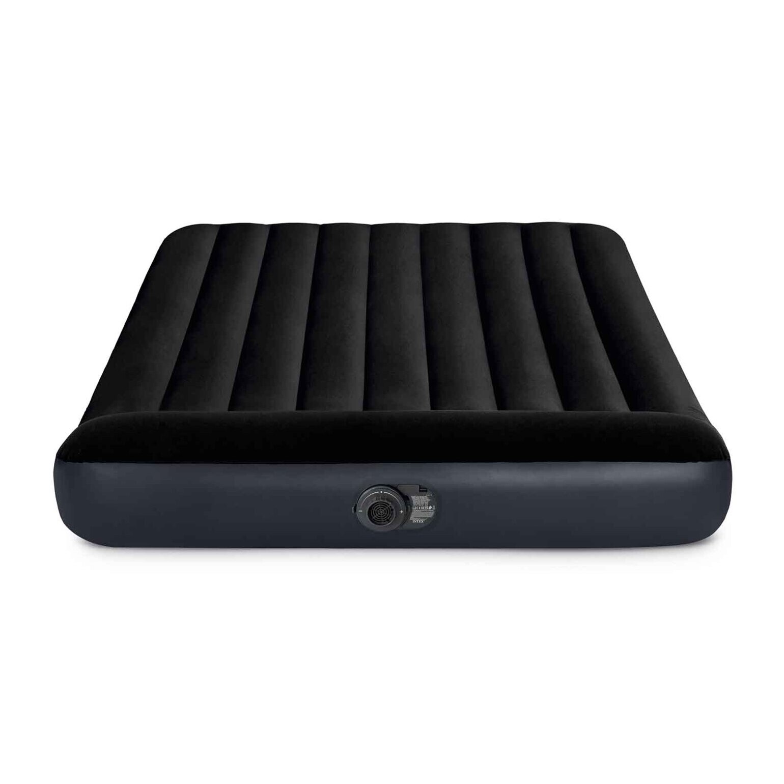 Intex Materasso Gonfiabile Dura-Beam Pillow Rest Matrimoniale con Pompa Elettrica Incorporata, 152x203x25 cm