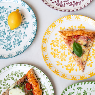 Lot de 6 grandes assiettes, TRATTORIA