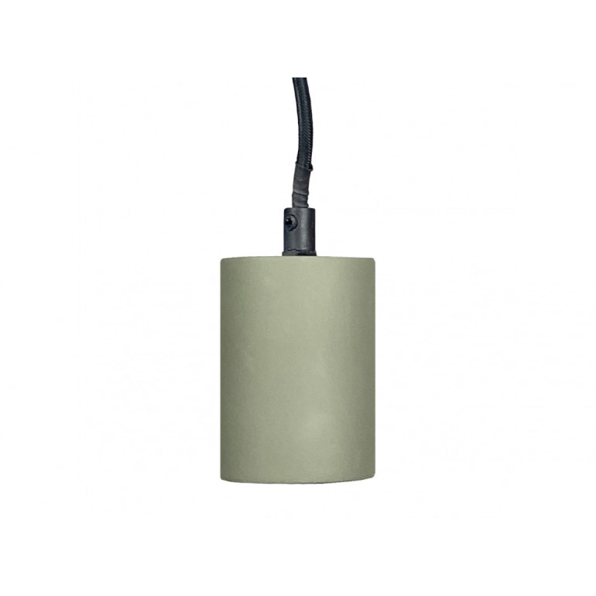 Suspension lumineuse en béton vert - PRAO 284
