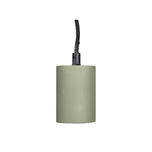 Suspension lumineuse en béton vert - PRAO 284