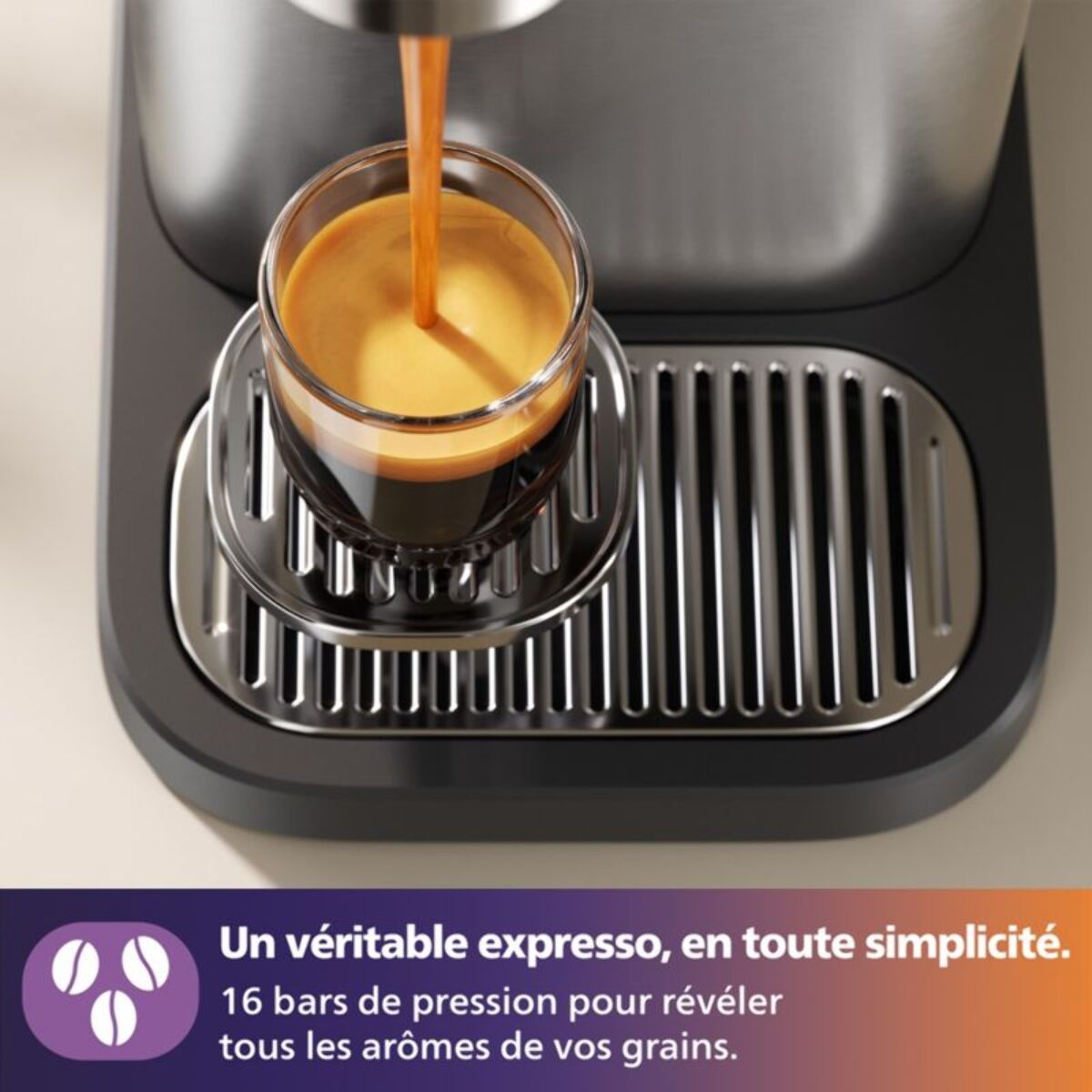 Expresso broyeur PHILIPS Baristina Plus BAR500/00 Iced Coffee