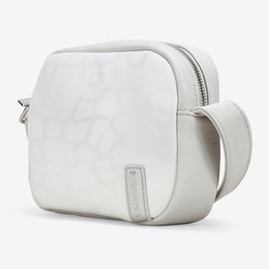 Bolso bandolera piedra con grabado de leopardo