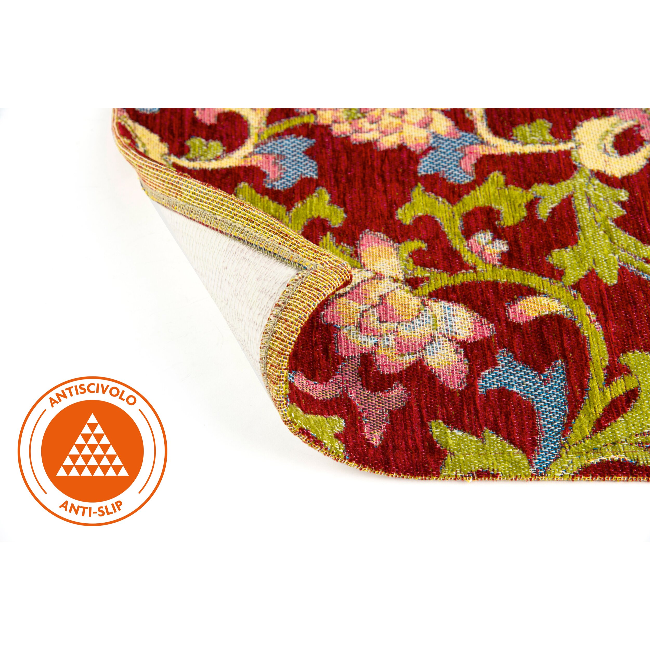 Tappeto Excelsa La Via Della Seta in poliestere 55x180 cm multicolore