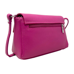 Borsetta a Tracolla Clutch in Vera Pelle Made in Italy
