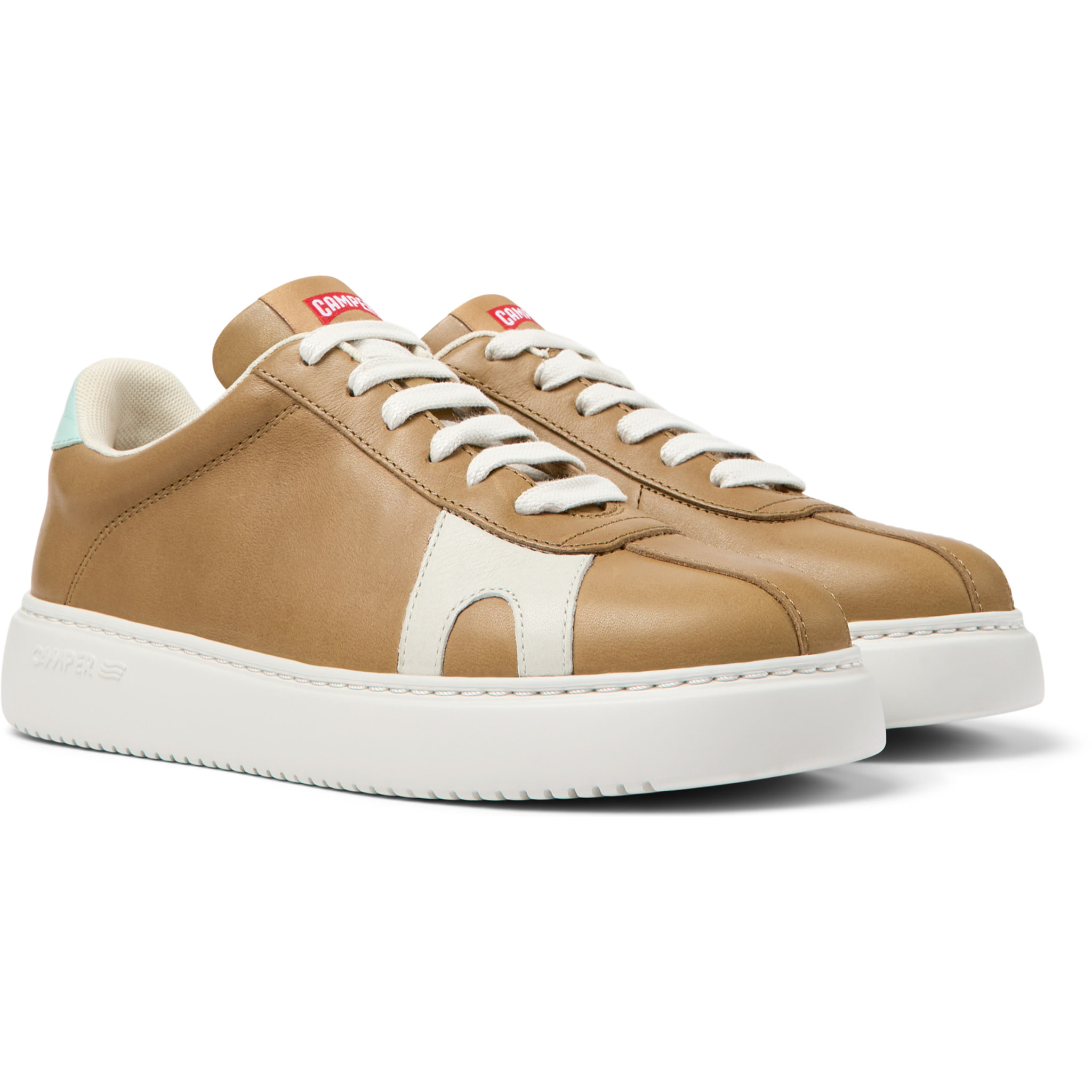 Zapatillas - CAMPER Runner K21 - Marron - Cuero liso