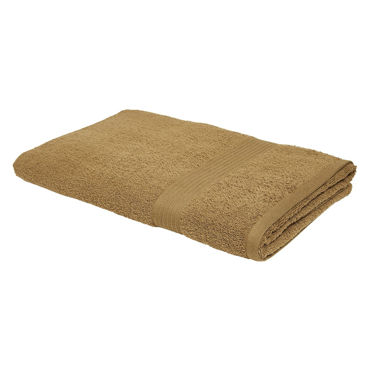 Maxi drap de bain uni ESSENTIAL bronze