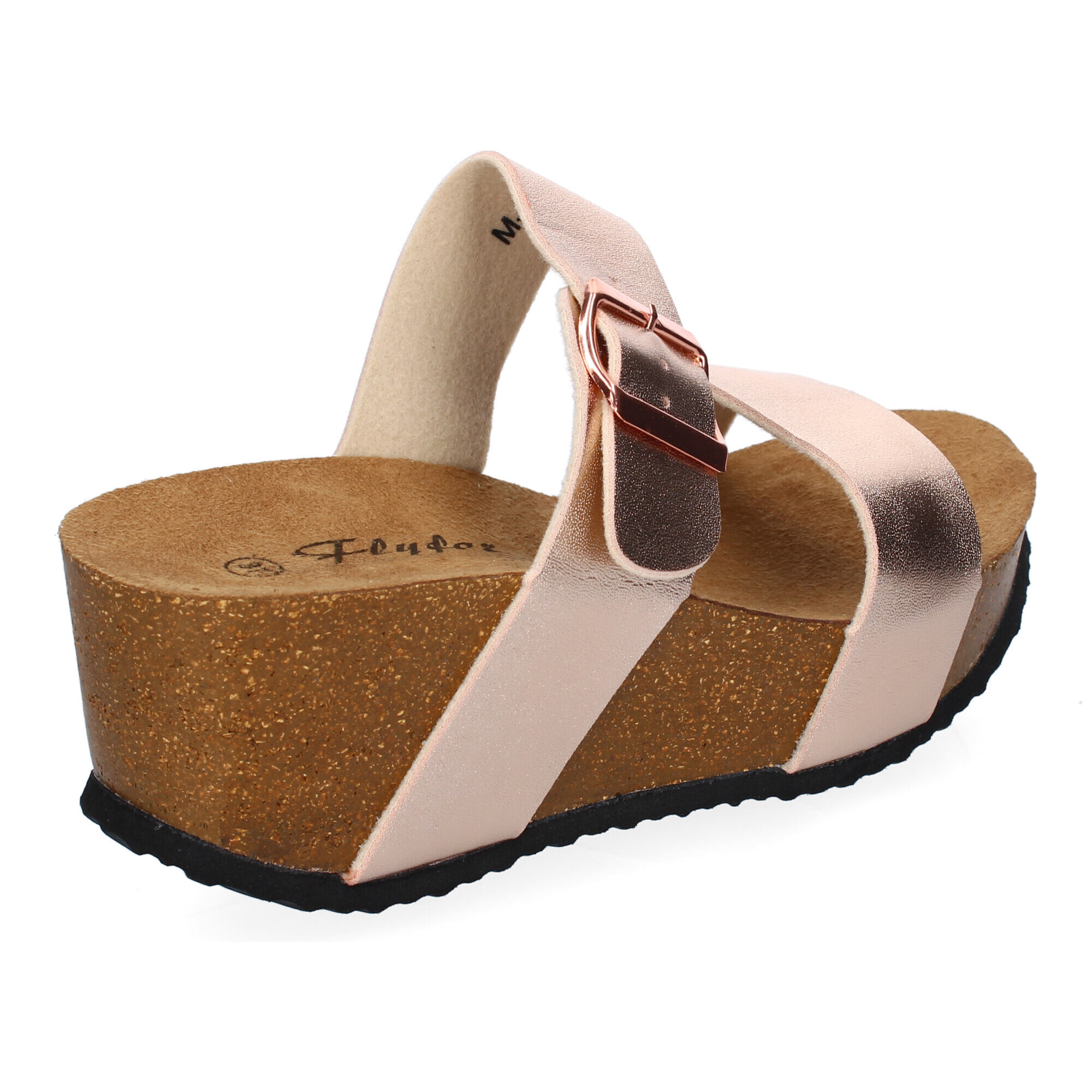 Sandalia de Cuña Bio con Pala Fina, Super Comodas, Talon Abierto