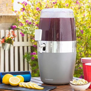 Pack de bols pour apéritifs 2 en 1 et distributeur de boissons réfrigérant InnovaGoods