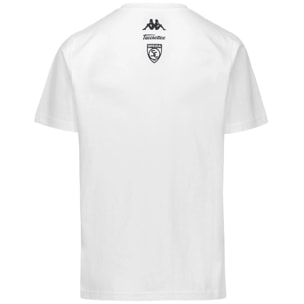 Kappa - Camisetas y tops Hombre Blanco - Allerys Tacchettee Spezia