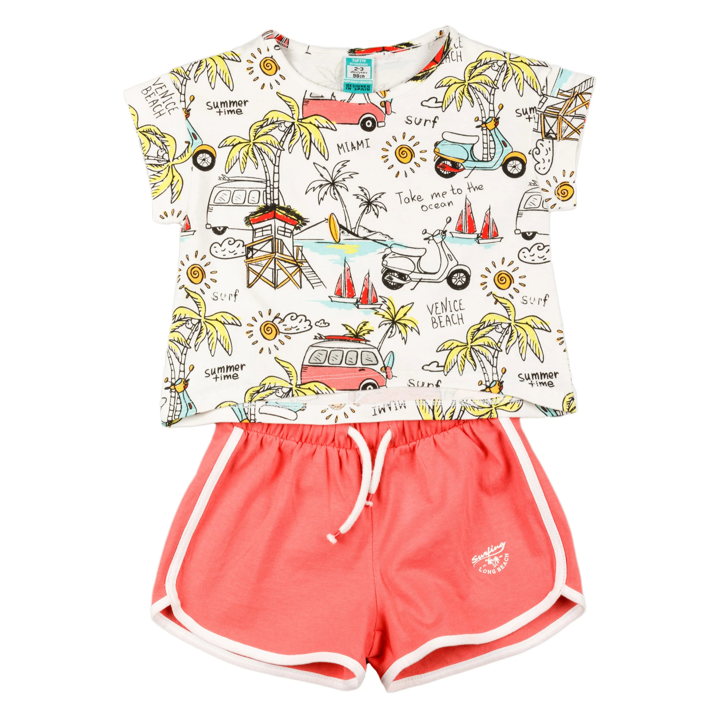 Ensemble T-shirt Et Short Fille