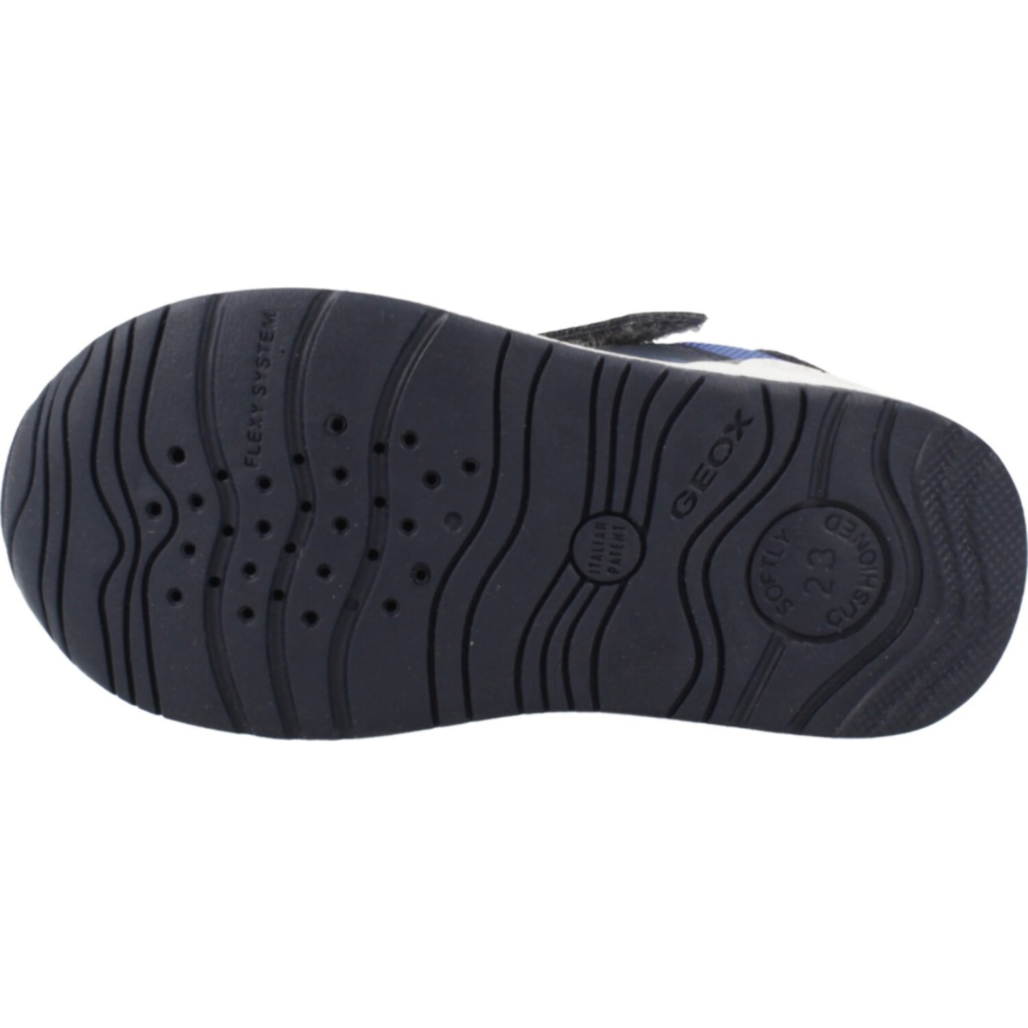 Zapatillas Niño de la marca GEOX  modelo B RISHON BOY GRIS