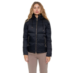 Chaqueta de plumas con capucha para mujer Leone 1947 Chic Tones