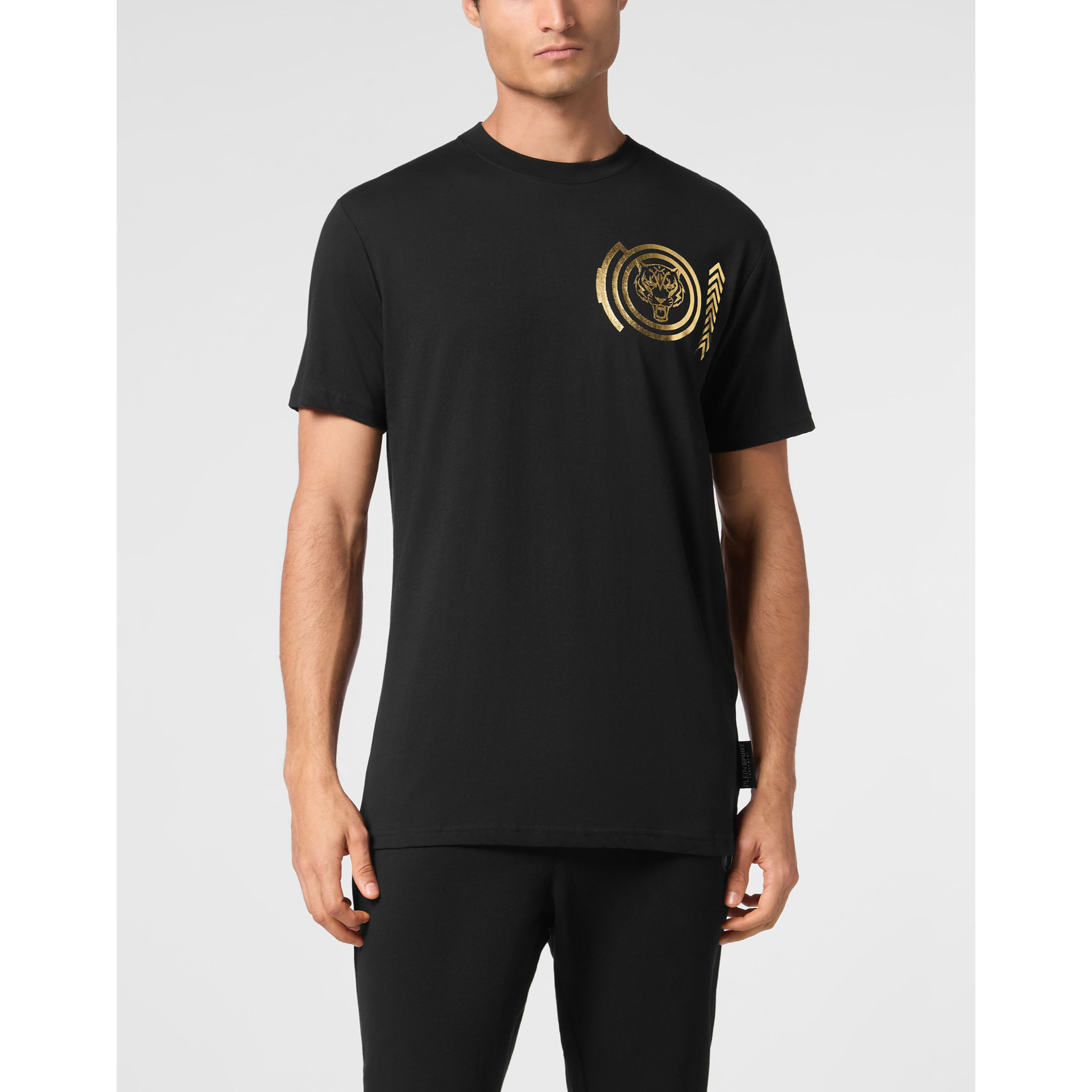 PLEIN SPORT Camiseta de cuello redondo TIGER