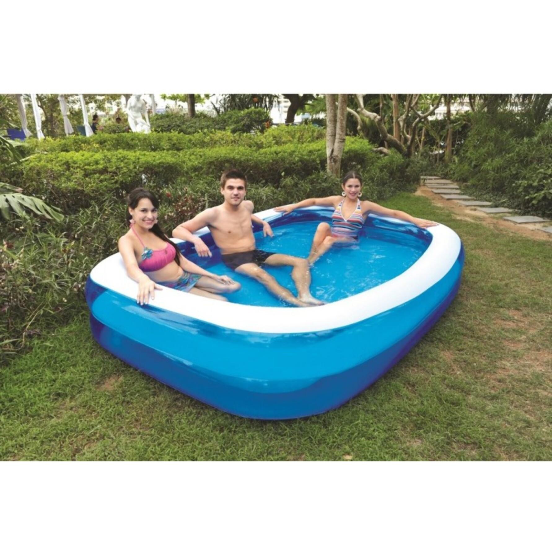 PISCINA FAMILY RETTANGOLARE, 2 ANELLI