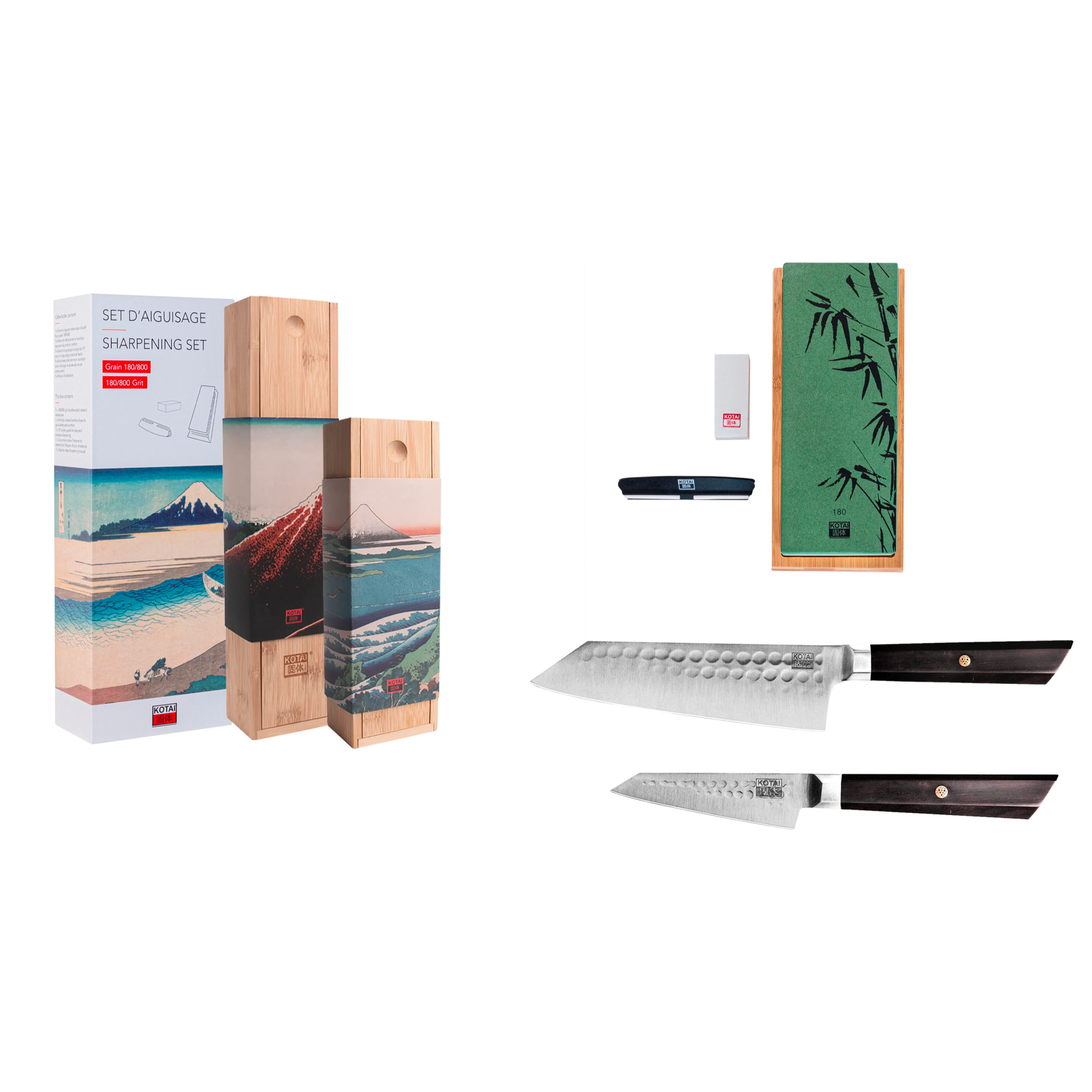 Set de base de couteaux (3 pièces) - Collection Bunka