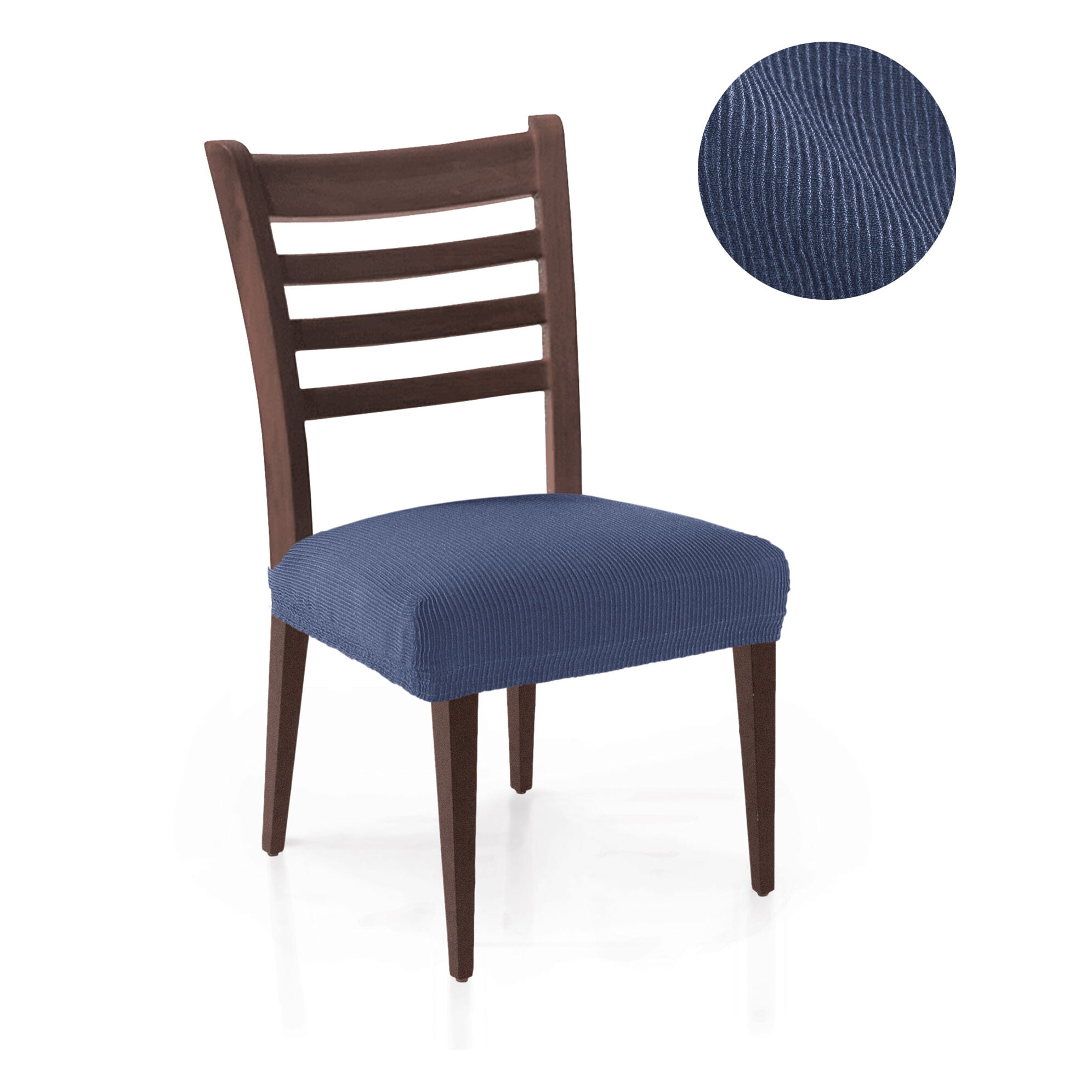 Funda Elástica para ASIENTO de SILLA pack2 unidades modelo MARCELA