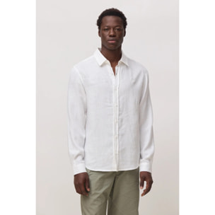CAMISA DE LINO CORE BLANCA