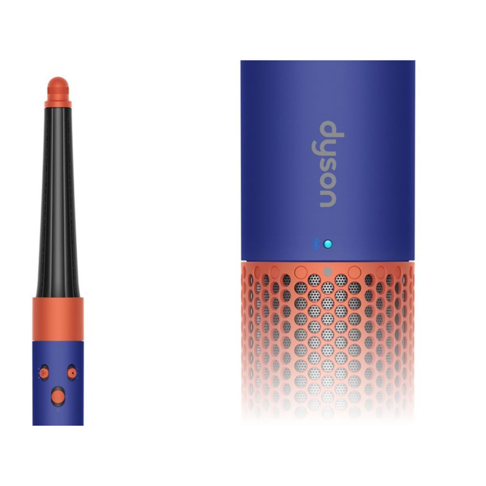 Multi-styler asciugacapelli Dyson Airwrap i.d.™ per capelli lisci e ondulati in Pervinca/Tangerine | Nuovo