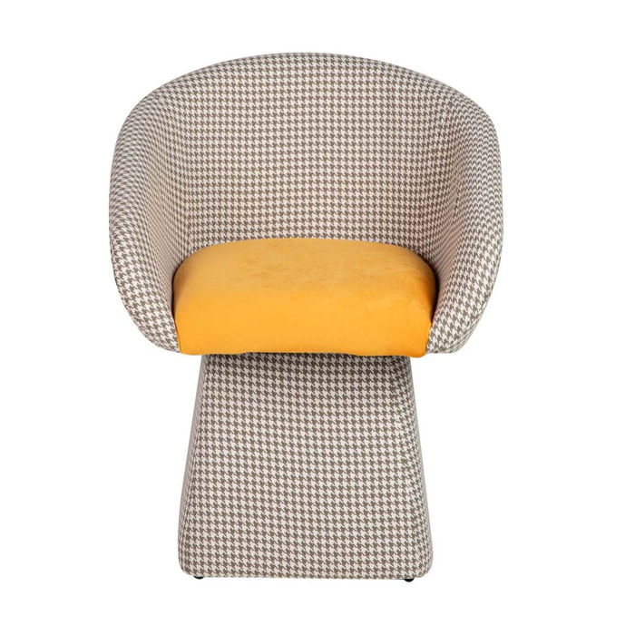 Butaca Velvet Sylph Giratoria 63x65x72 Cm