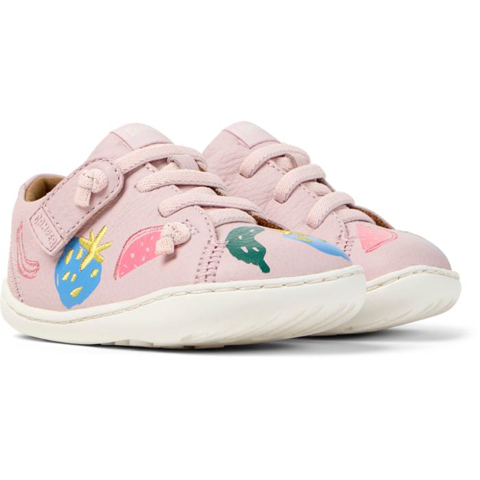 Zapatillas - CAMPER Peu Cami Twins - Rosa - Cuero liso