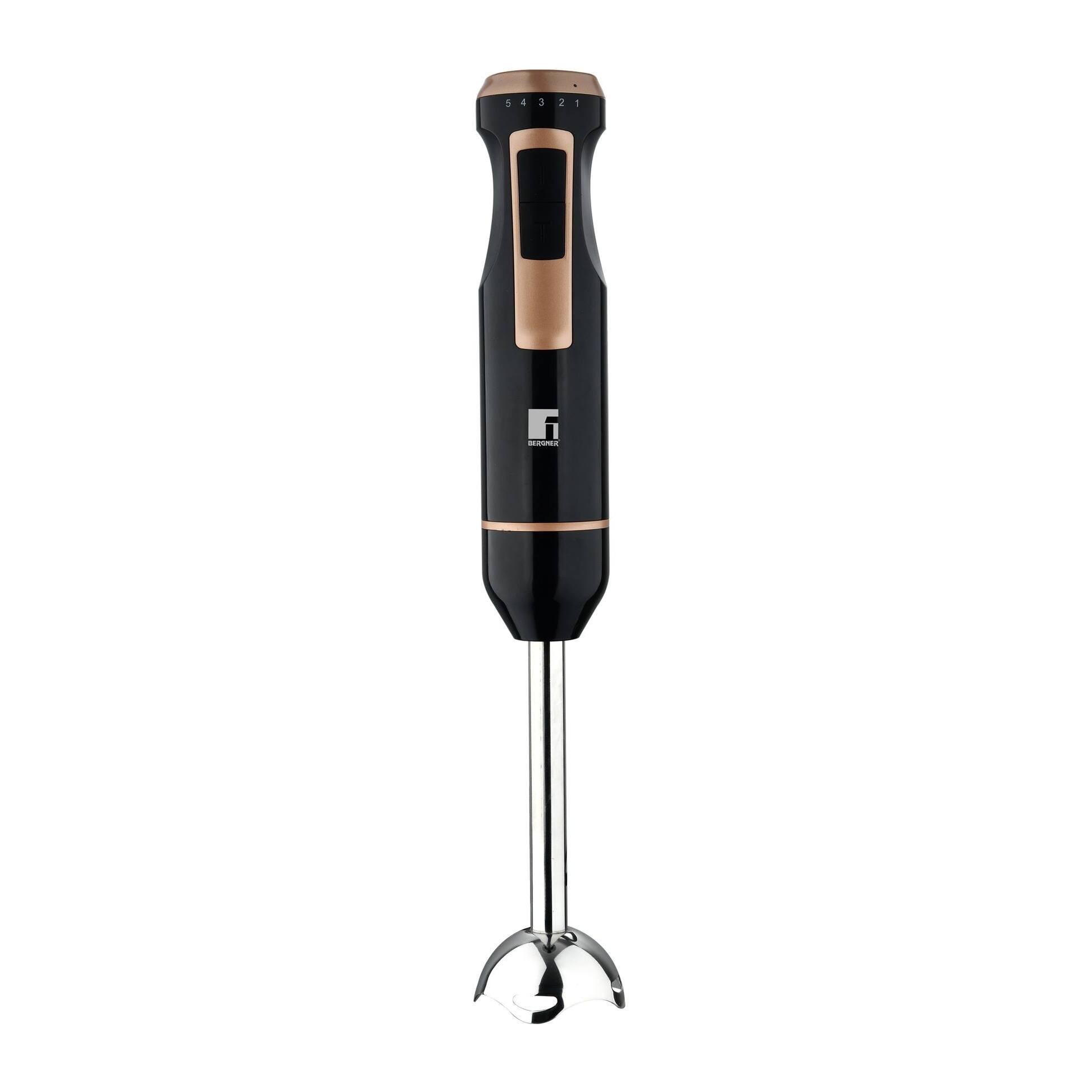 Bergner COPPER Batidora de mano 800W con cuchillas de acero inoxidable