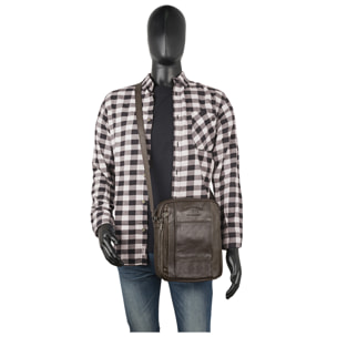 Bandolera Hombre Piel/Pu Lois Steens Marron