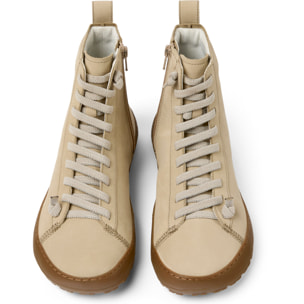 Botines - CAMPER Peu Serra - Beige - Piel nobuk