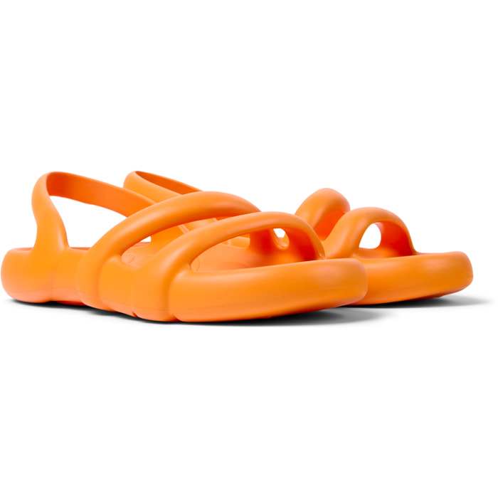 Sandali - CAMPER Kobarah Flat - Arancio - Sintetico
