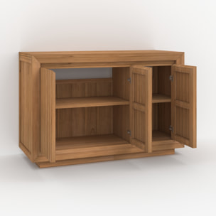 Meuble de salle de bain en bois de teck 120 cm - Pernelle