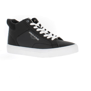 Armata di Mare Scarpe Uomo High Sneakers Casual con Soletta Rimovibile in Memory Foam AMU SS23D332 Black