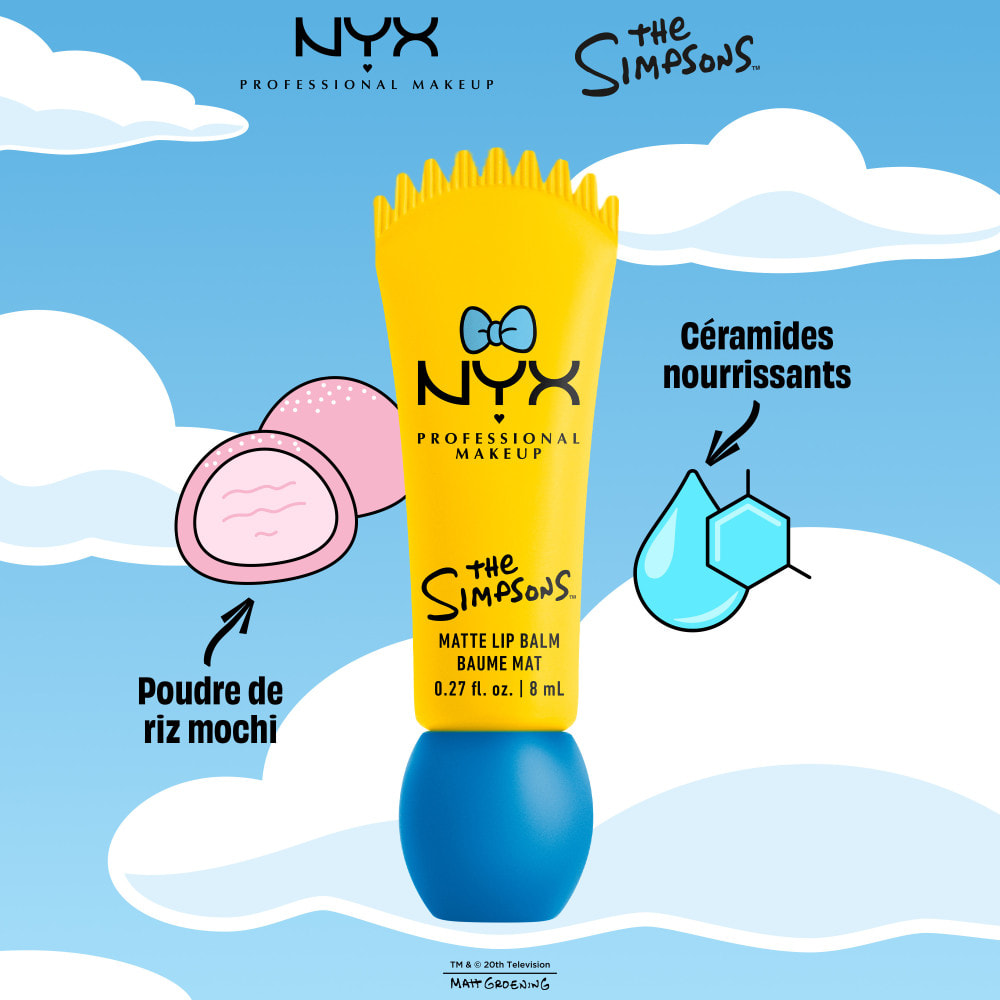 NYX Professional Makeup Collection Limitée The Simpsons Smushy PEEKABOO BLUE