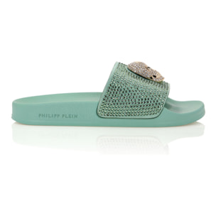 PHILIPP PLEIN Sandalias planas SKULL