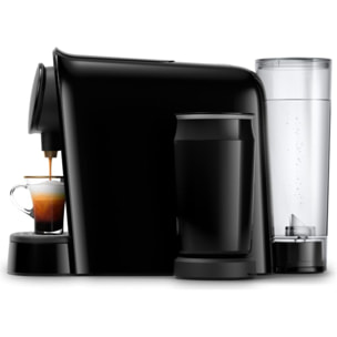 Cafetière à dosette PHILIPS LM8014/60 L'Or Barista Original Noire avec mousseur