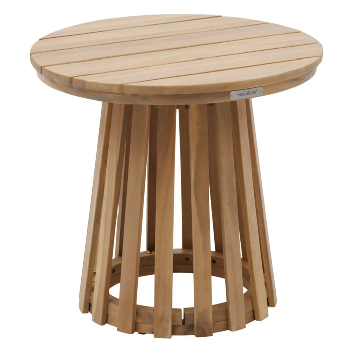 Table d appoint de jardin ronde "Osuna" 50 x 50cm en acacia
