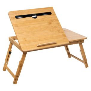 Plateau avec pieds 54x34cm bambou