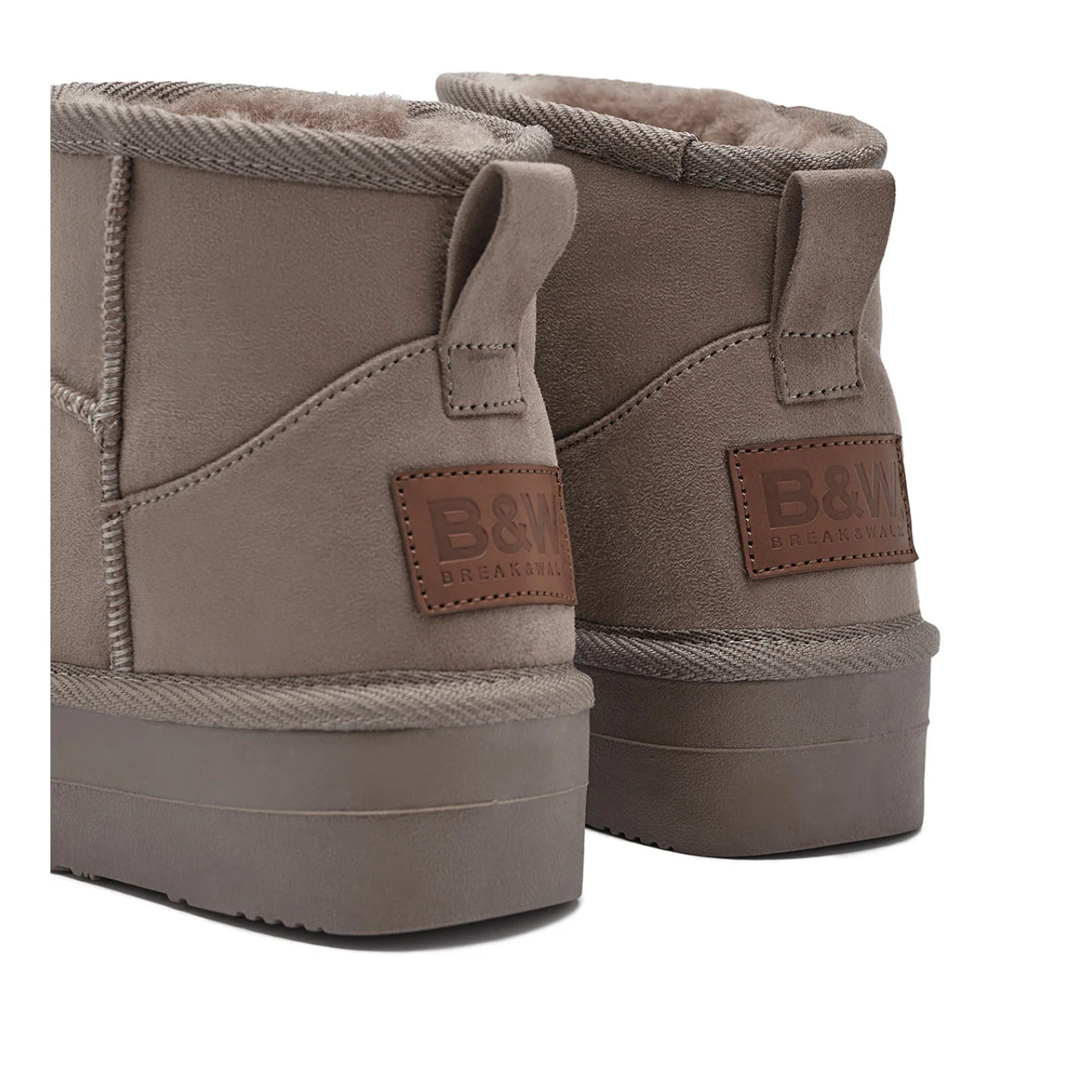 B&W Break&Walk - Stivali australiani donna e bambina con fodera in pile