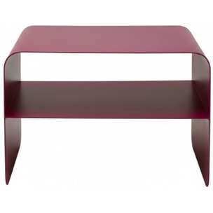 Table basse Lounge 58x37cm violette Kare Design
