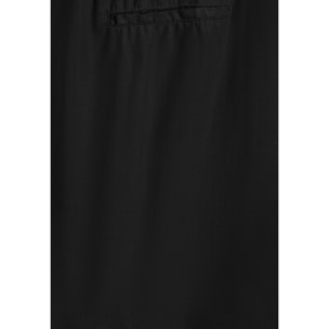 Pantaloni donna gamba ampia in twill lyocell