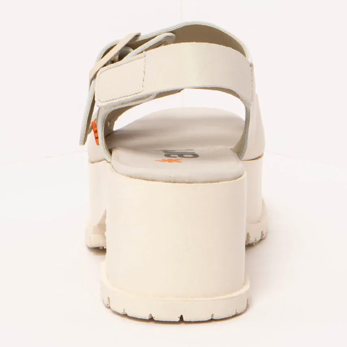 Sandalias con tacón 1821 NAPPA CREAM/ MANCHESTER color Cream